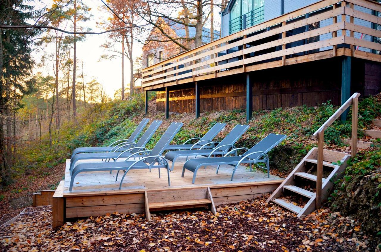 Villa Dakota - Jacuzzi, Zwembad, Playstation Durbuy Kültér fotó